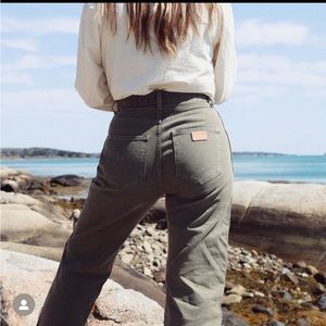 Rudy Jude Sage Utility Jeans, Size 4